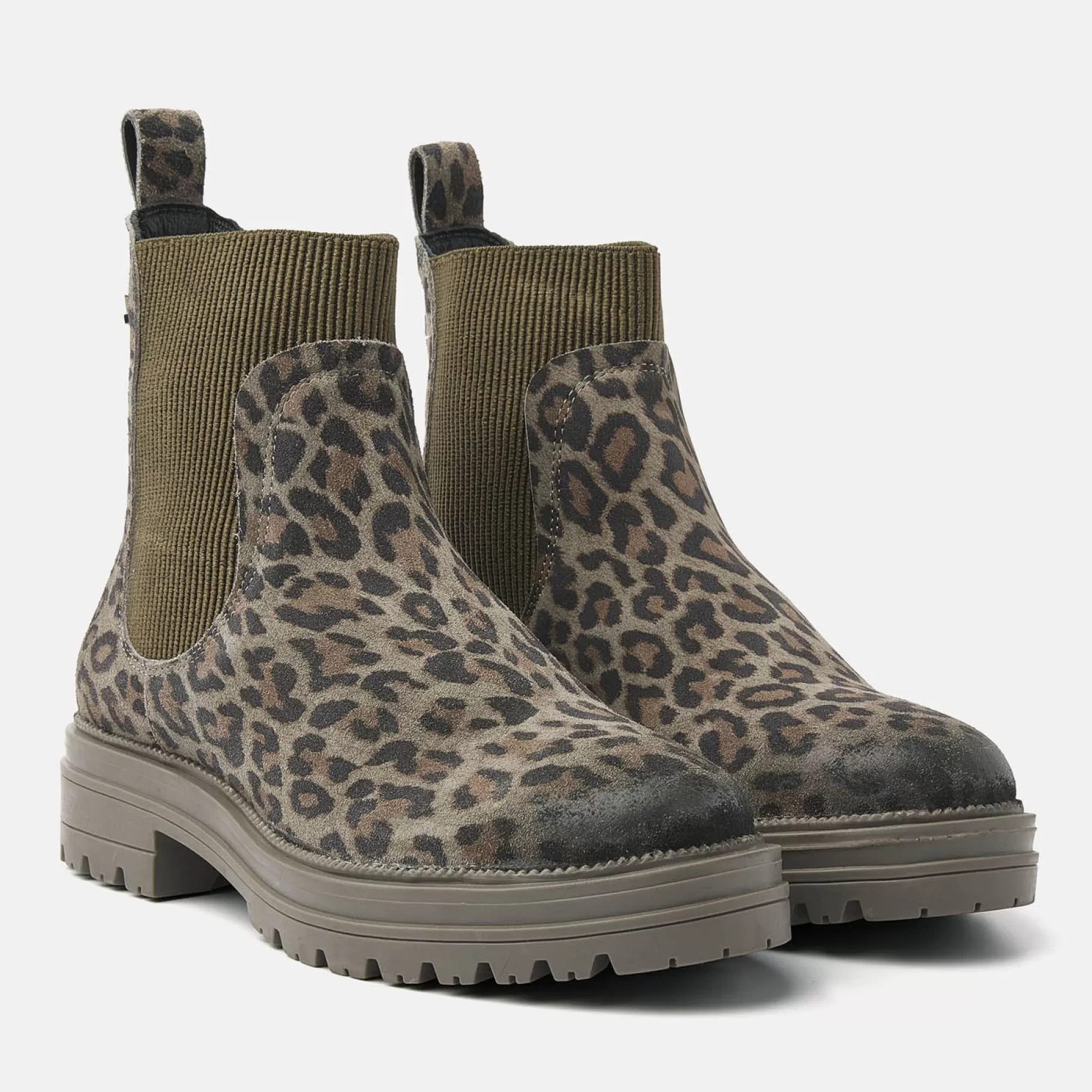 Women Lazamani Women's Chelsea Boots 85.611 Leopard