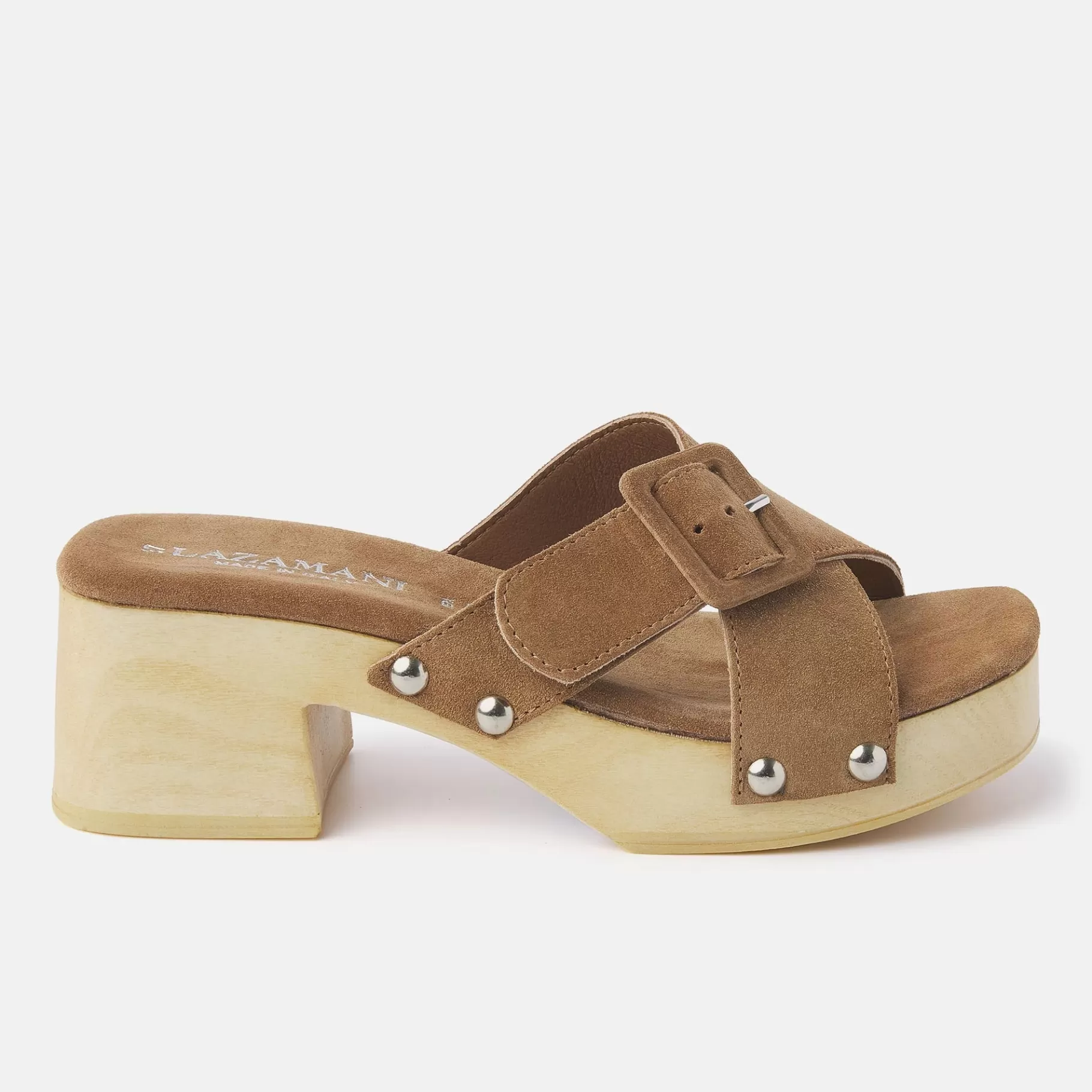 Women Lazamani Women's Clogs 31.226 Cuoio