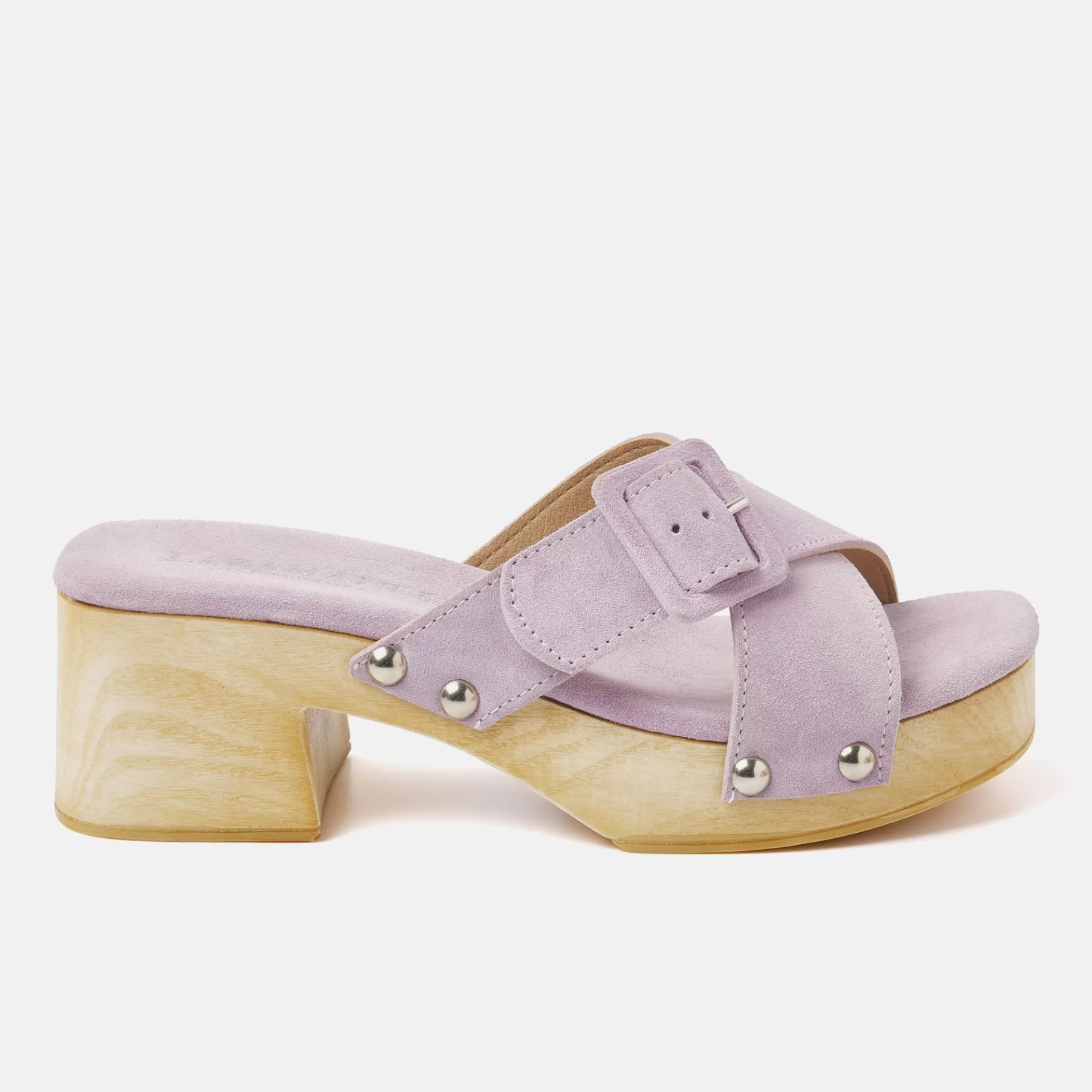 Women Lazamani Women's Clogs 31.226 Lilac