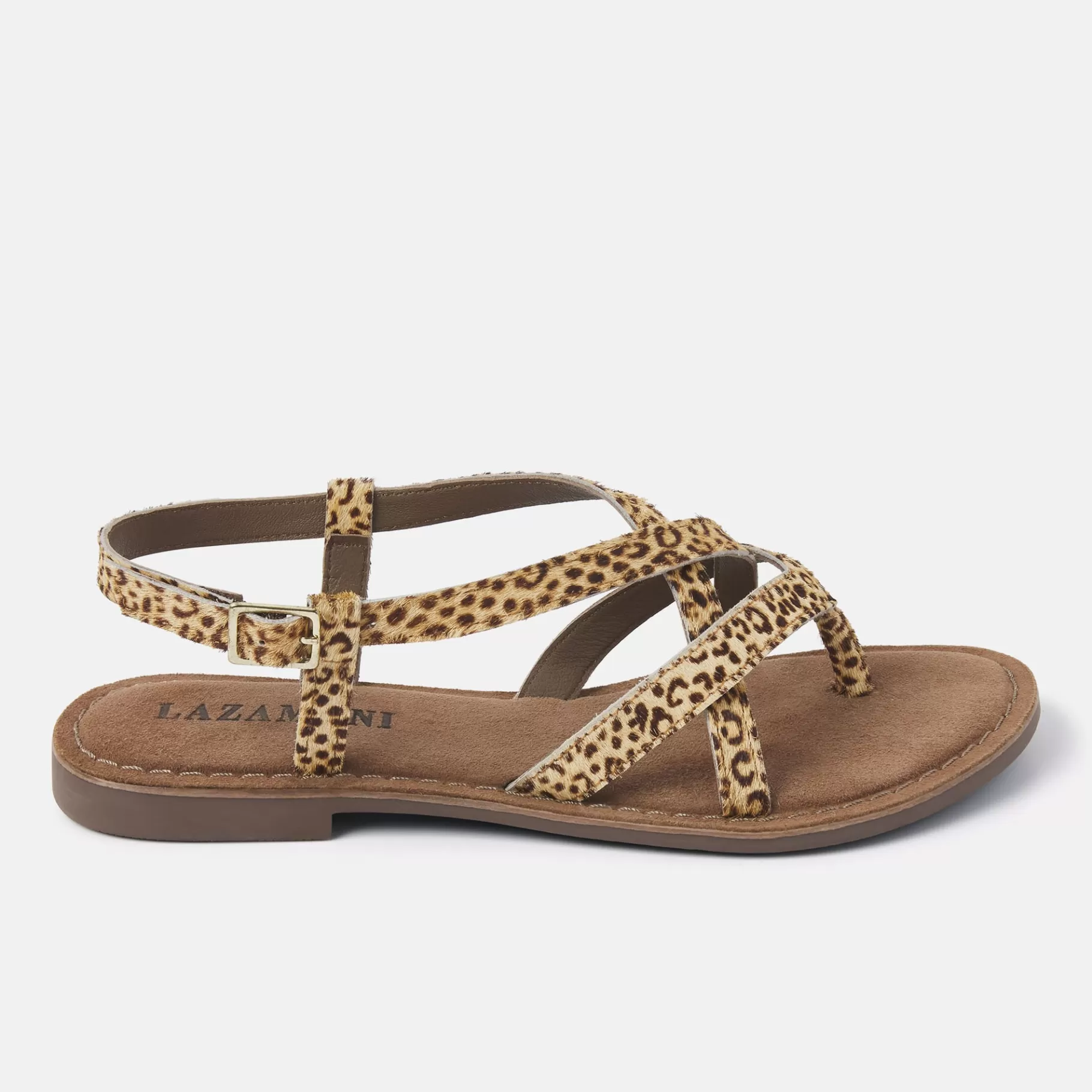 Women Lazamani Women's Sandals 75.311 Leopard