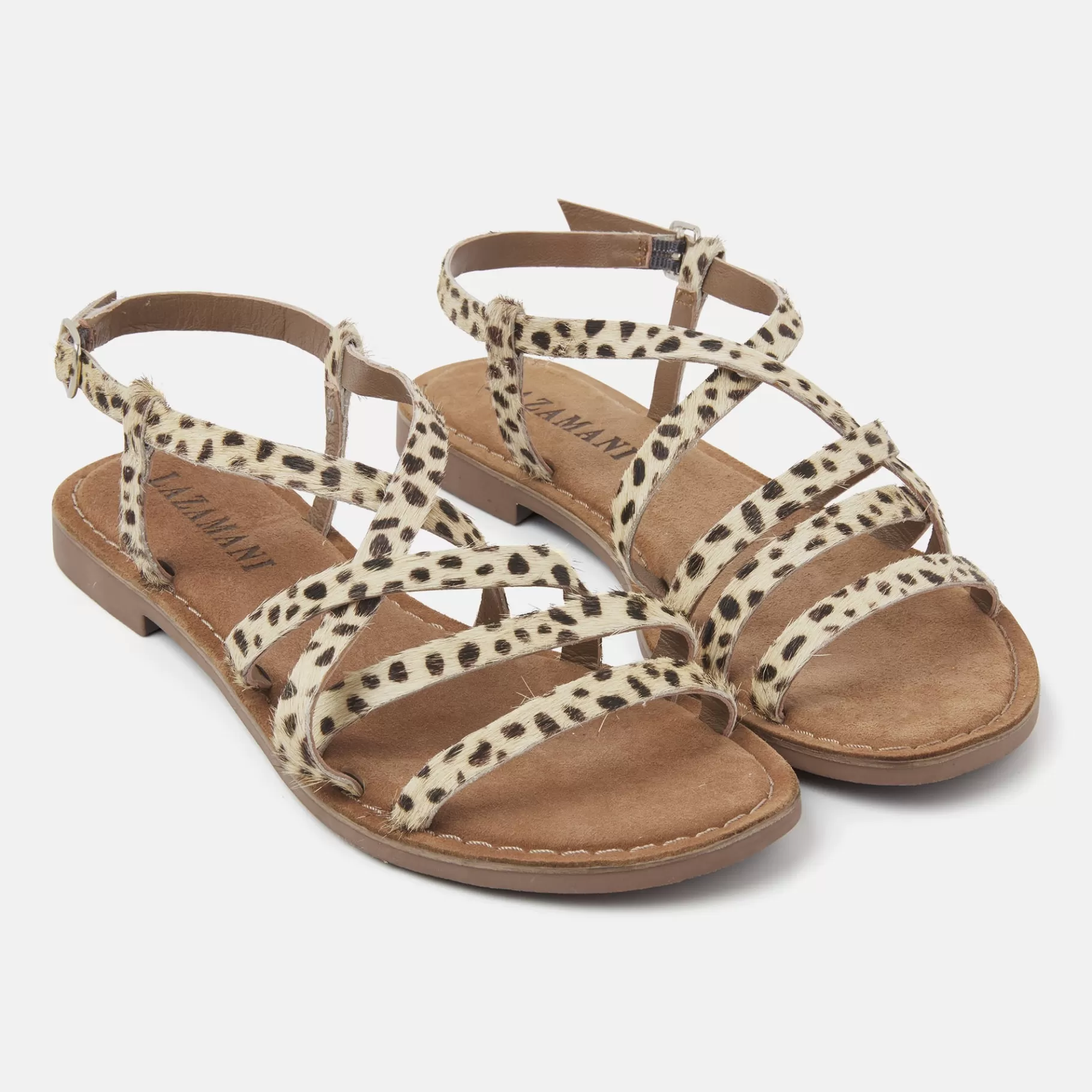 Women Lazamani Women's Sandals 75.529 Dalmatian