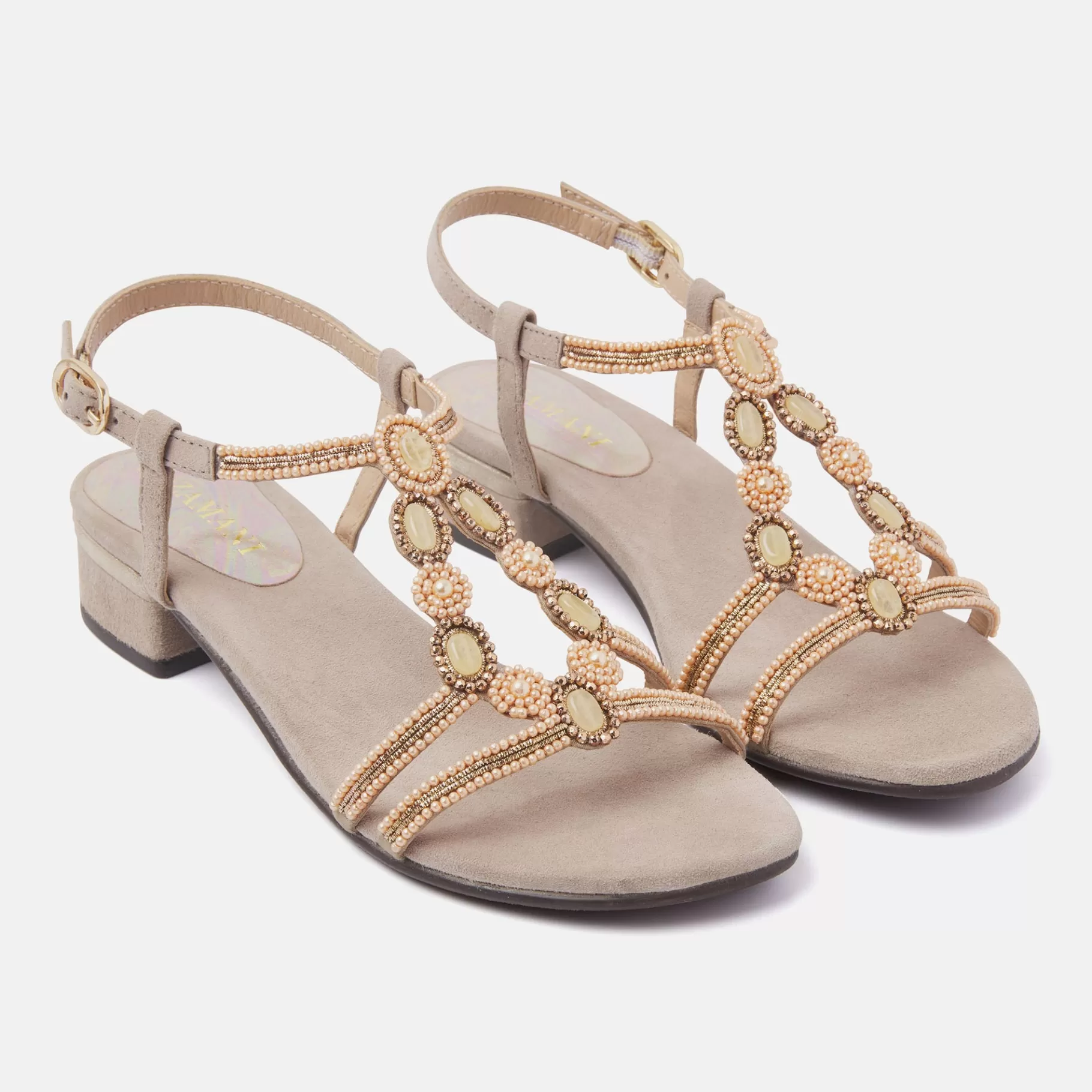 Women Lazamani Women's Sandals 85.379 Biscuit