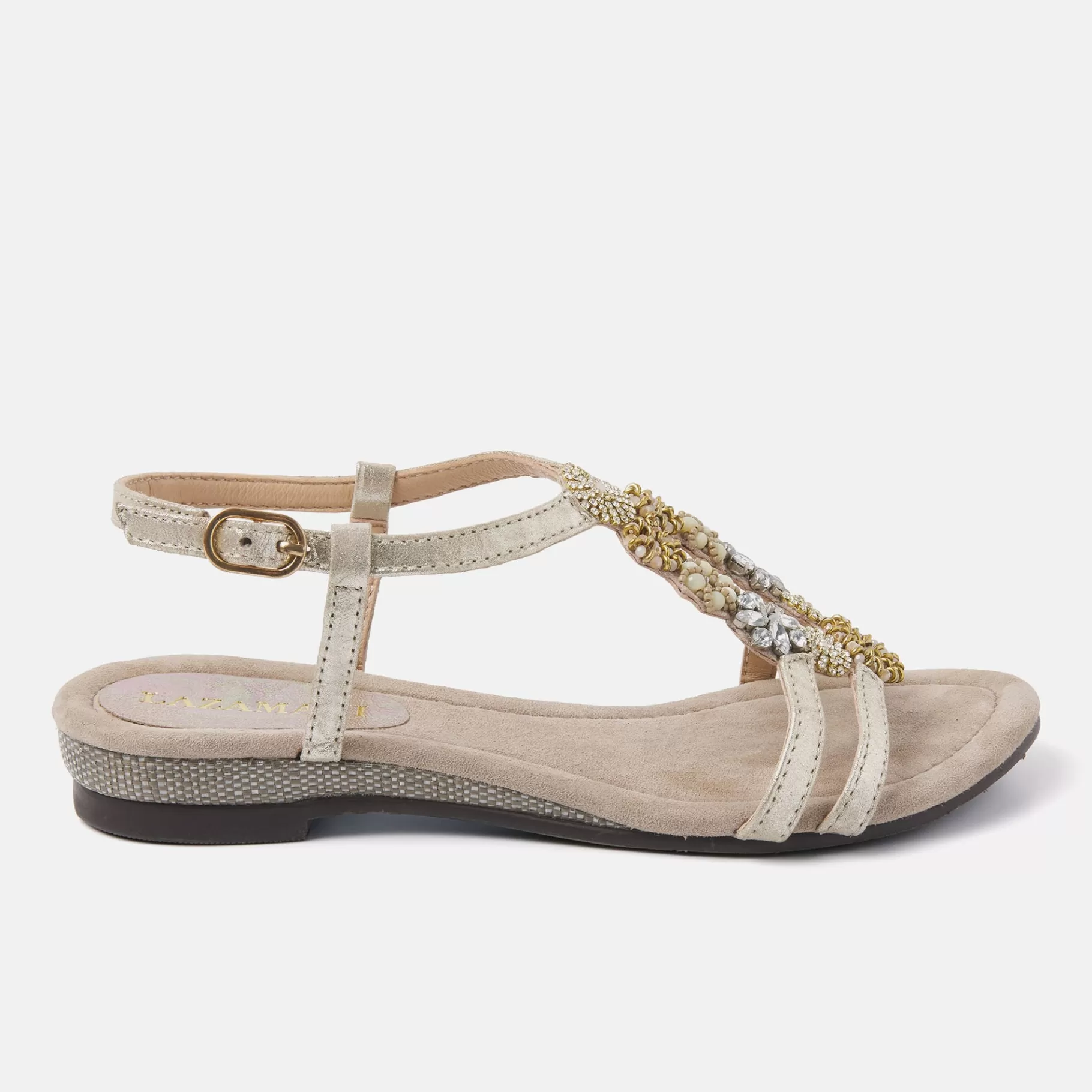 Women Lazamani Women's Sandals 85.547 Biscuit