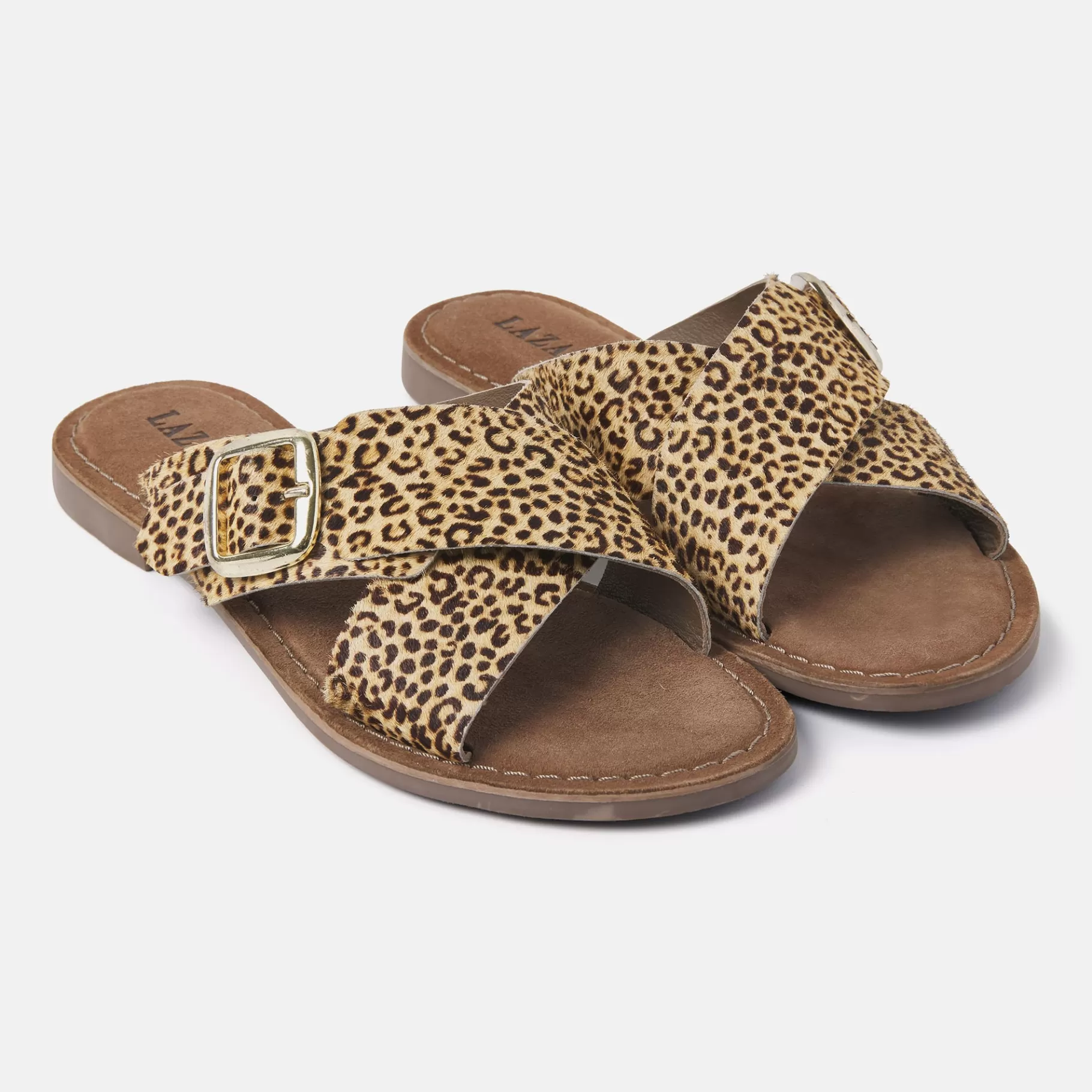 Women Lazamani Women's Slippers 75.323 Leopard