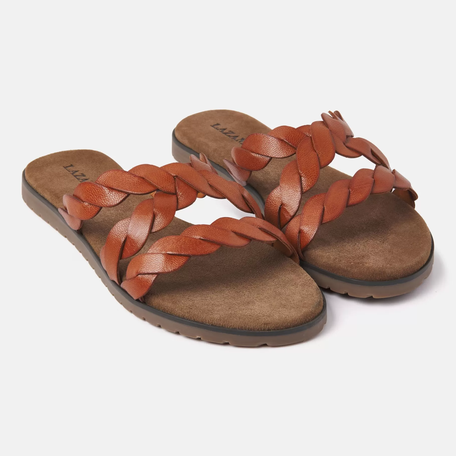 Women Lazamani Women's Slippers 75.384 Tan